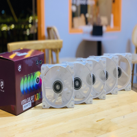 FAN CASE VITRA GALAXY WHITE 5 IN 1 LED ARGB (5 FAN PACK/KÈM ĐIỀU KHIỂN)